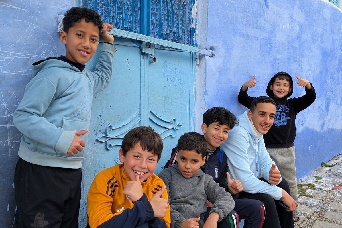 摩洛哥藍城舍夫沙萬 Chefchaouen 的藍色巷弄