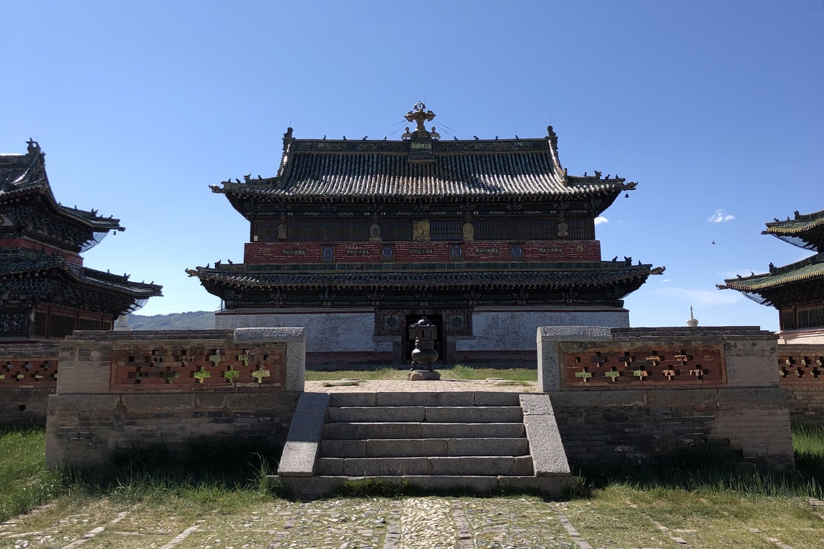 蒙古舊都哈拉和林的寺院